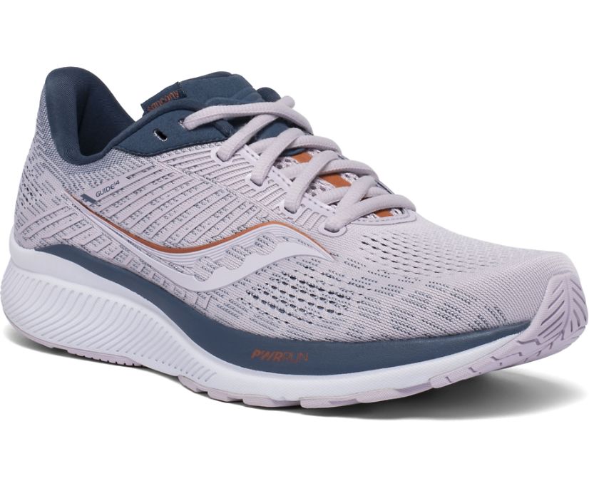 Saucony Guide 14 Löparskor Dam Silver | Sverige 165PJJ